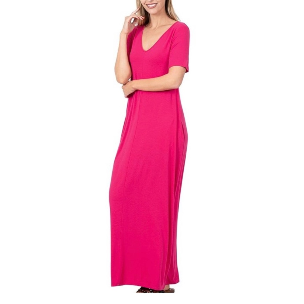 Perfect Maxi Dresses Hot Pink